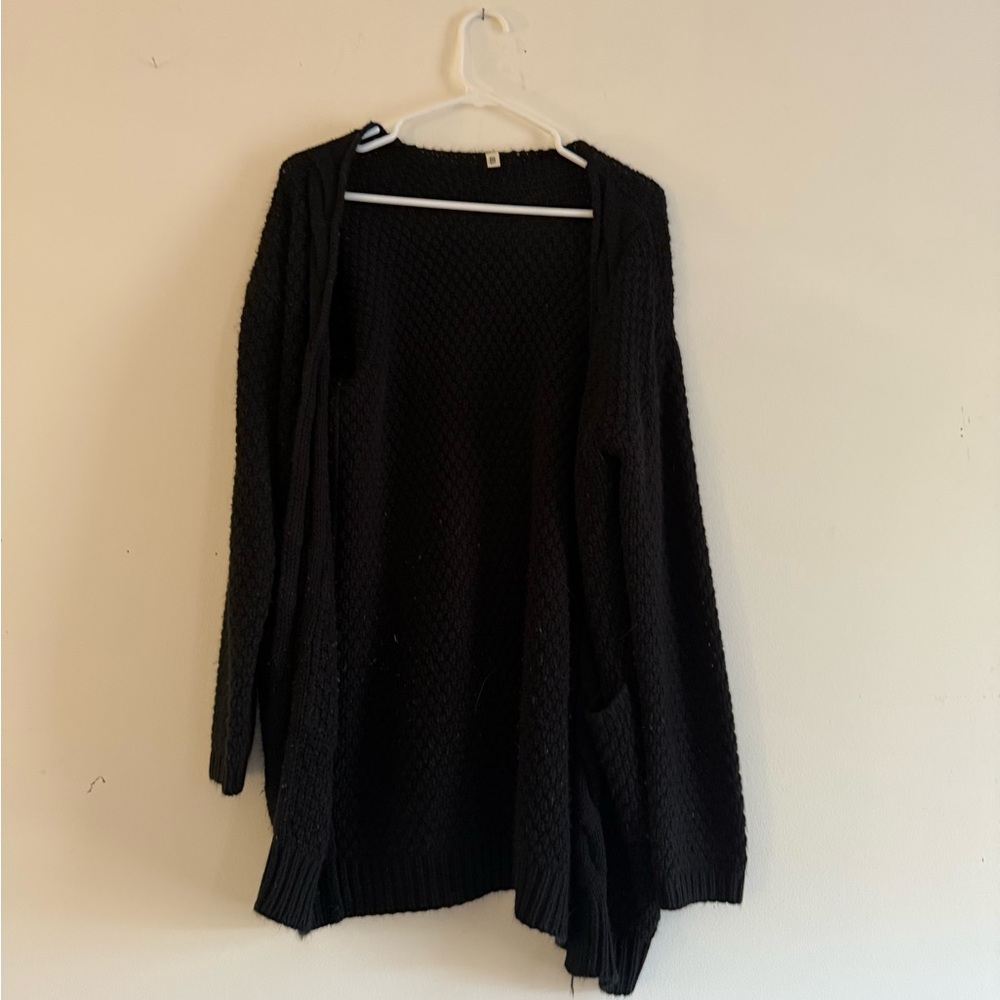Grecerelle size L black cardigan